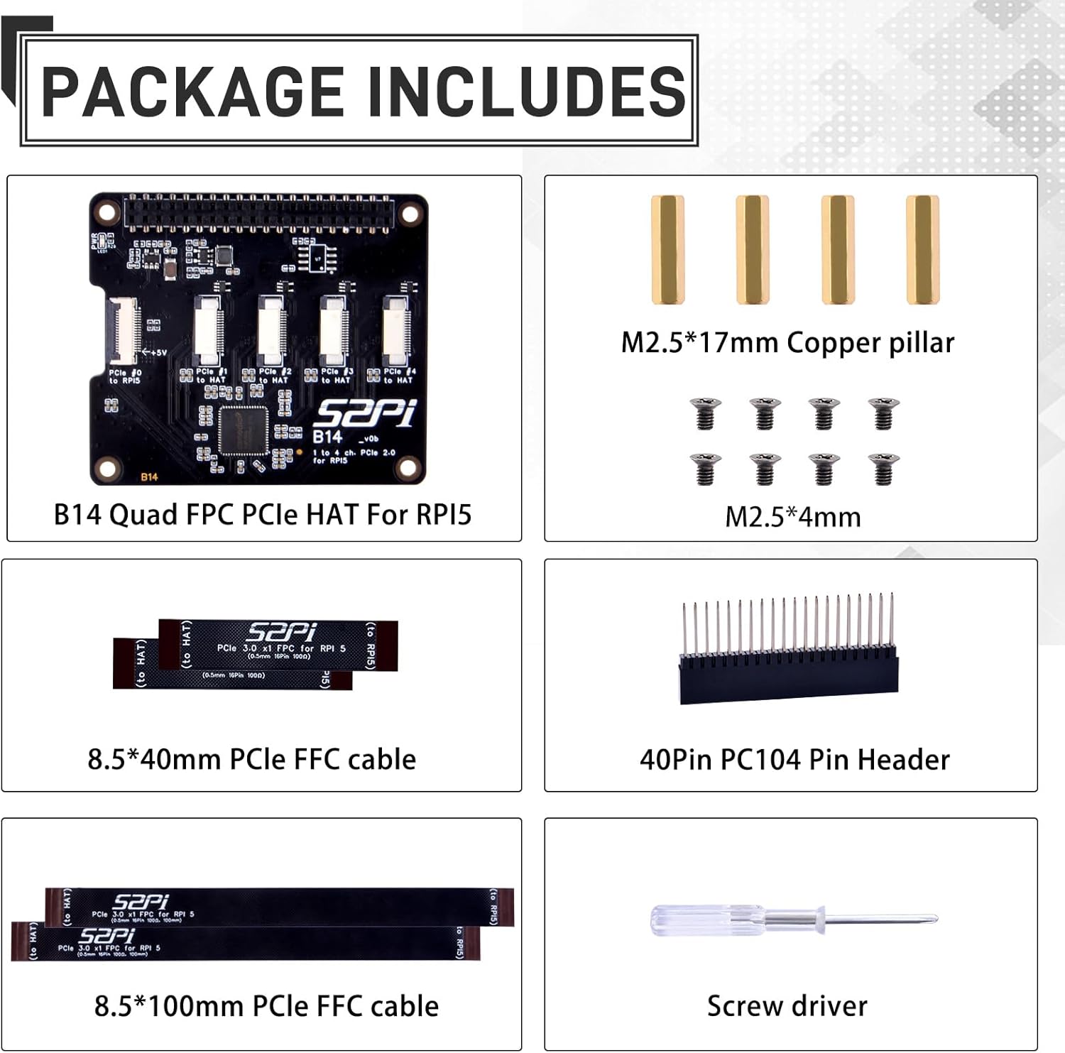 Carte Mini PCIe Raspberry Pi 5 GeeekPi Fém Ház Raspberry Pi 5-höz N04 Carte Mini PCIe Raspberry Pi 5 GeeekPi Fém Ház Raspberry Pi 5-höz N04