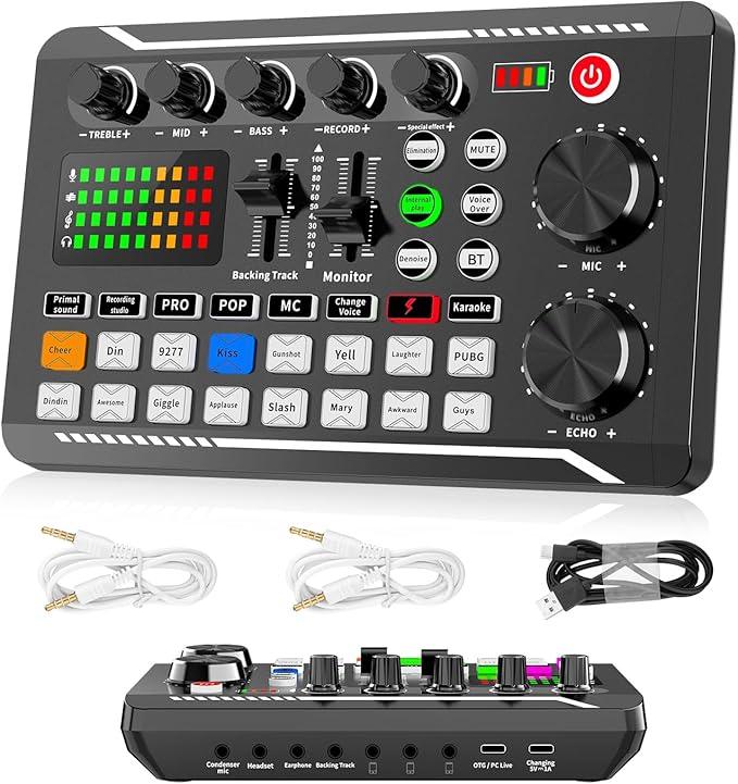 F998 Audio Mixer - Robot Pi Shop