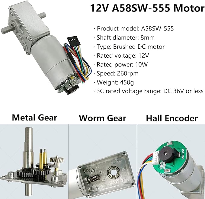 T007 Robot Tank Chassis With Rubber Tracks 15kg Load