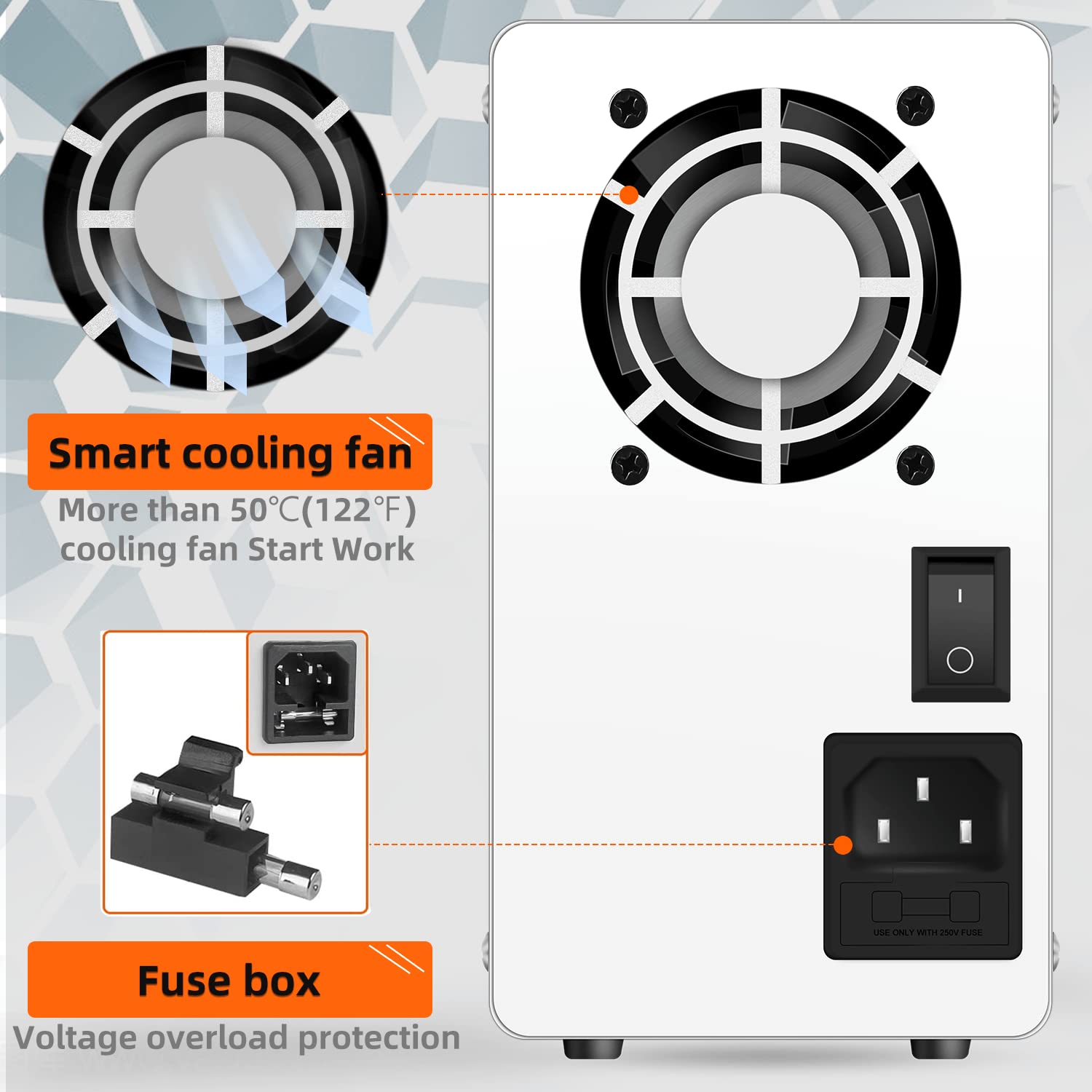 DC Power Supply SPS-305 White 30V 5A