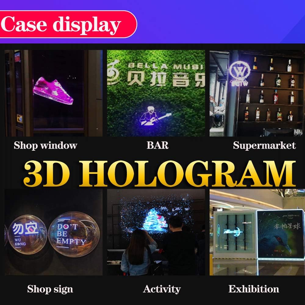 3D Hologram Fan Screen 42cm