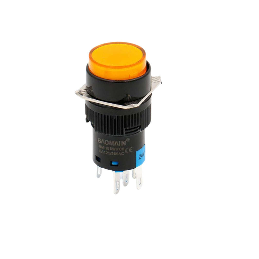 LA-128A Led 16mm Push Button Switch