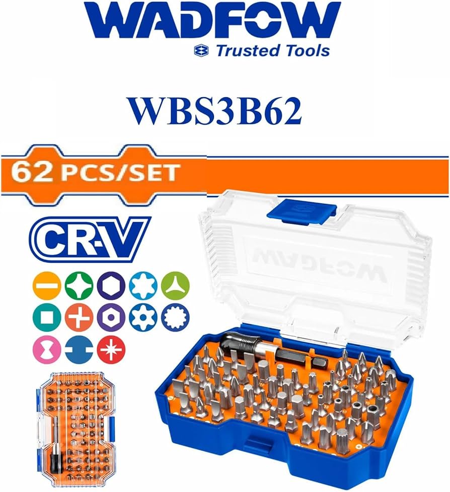Wadfow Screws Heads 62 PCS