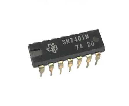 7401 Quad 2-Input NAND Gate - Robot Pi Shop