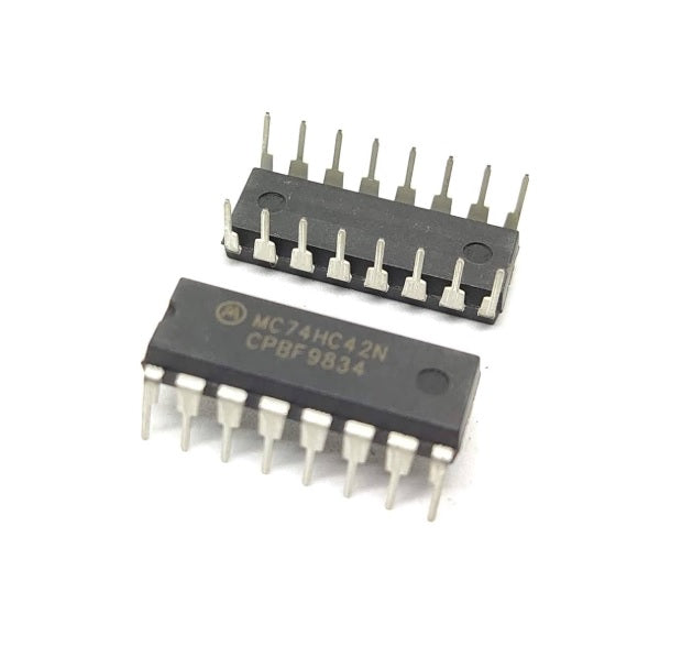 IC 7442 – BCD to Decimal Decoder