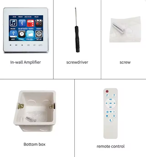 86 Bluetooth Wall Music Amplifier