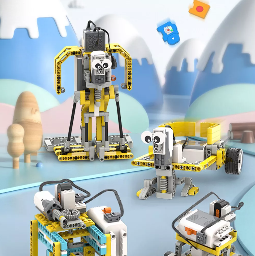 702pcs 50 in 1 Science and Education Set Building Blocks