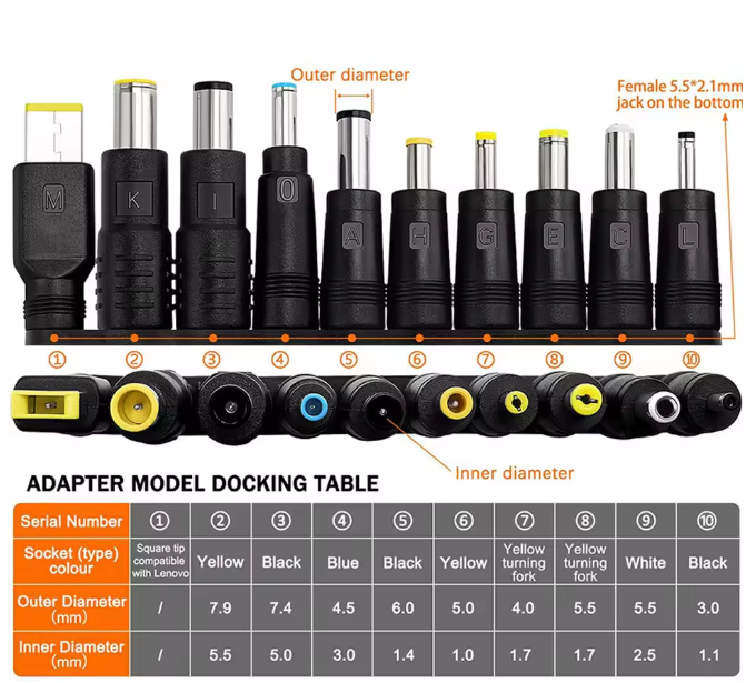 100W Type C To DC Power Boost Cable