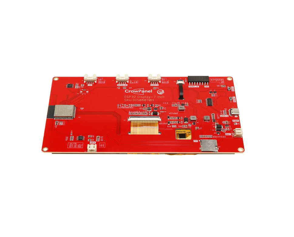 CrowPanel 7.0" -HMI ESP32 Display 800x480 RGB TFT LCD Touch Screen