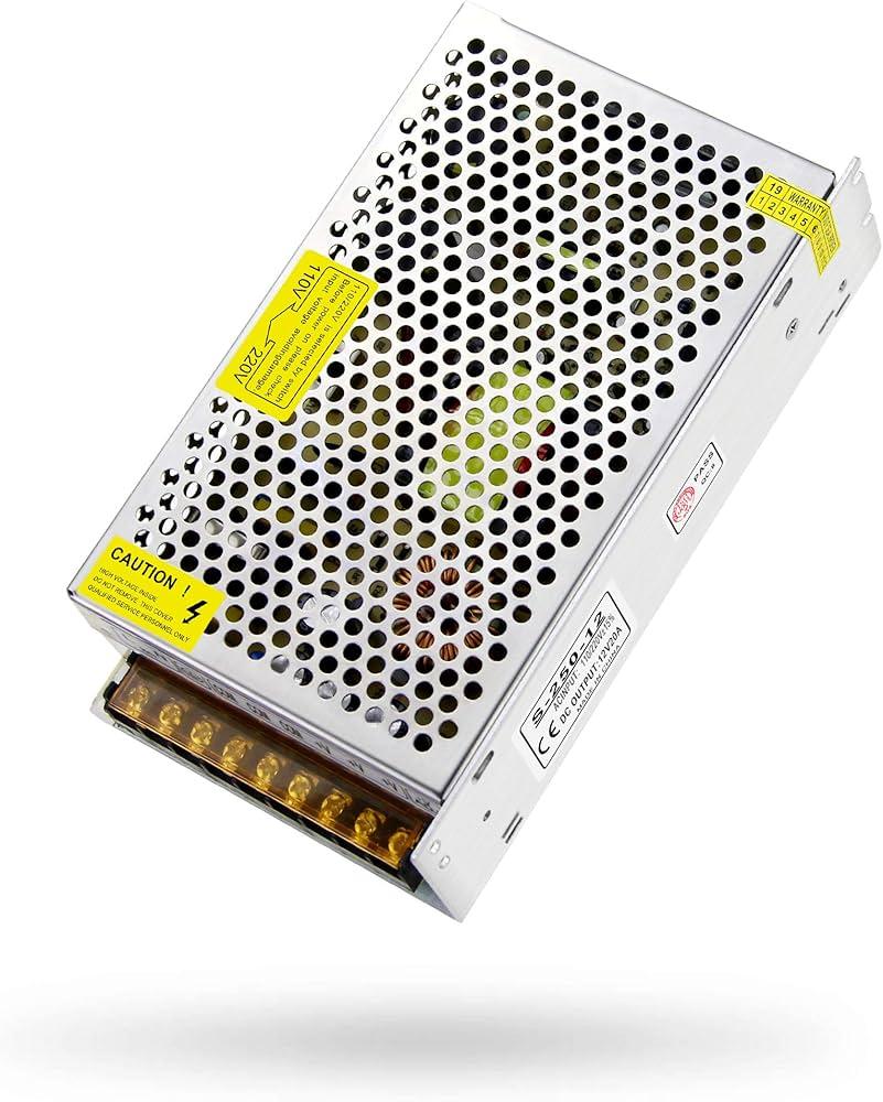 Switching Power Supply 12V 20A - Robot Pi Shop