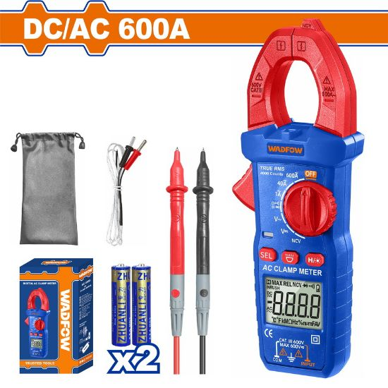Clampmeter DC/AC 600 A 6000 Counts – Robot Pi Shop
