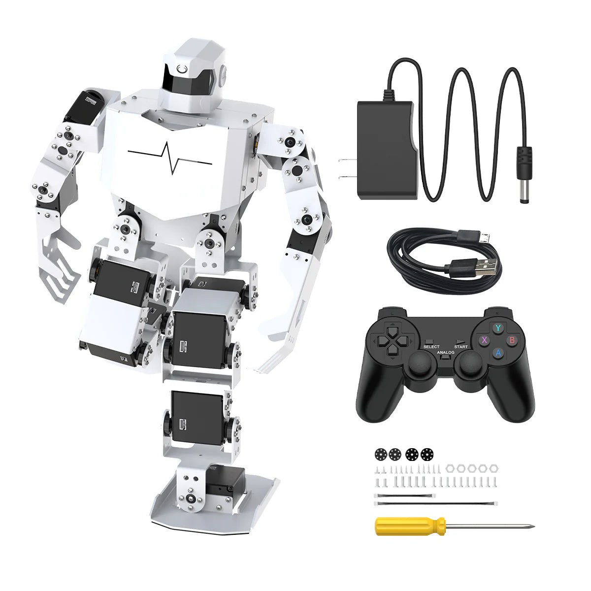 H5S Hiwonder 16DOF Intelligent Humanoid Dancing Robot Supports Entertainment Display