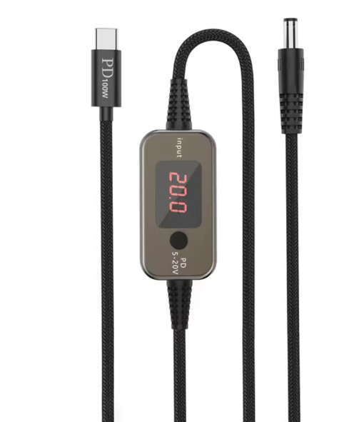 100W Type C To DC Power Boost Cable