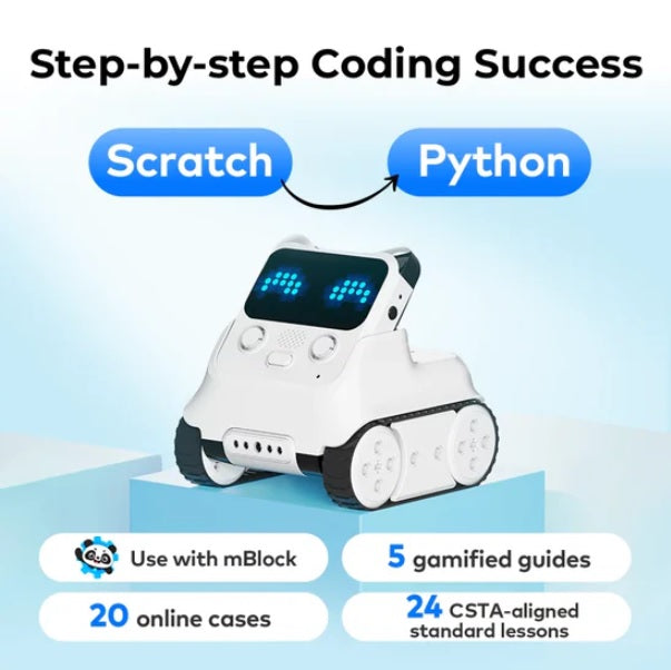 Makeblock Codey Rocky: Smart Robot Toy for Interactive Playing and Learning