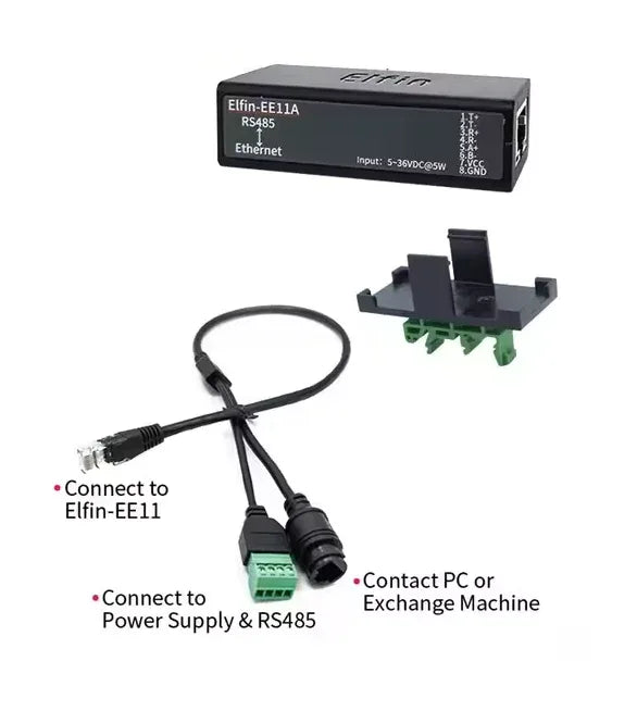 EE11A Serial Port Server-Set with Antenna - Robot Pi Shop