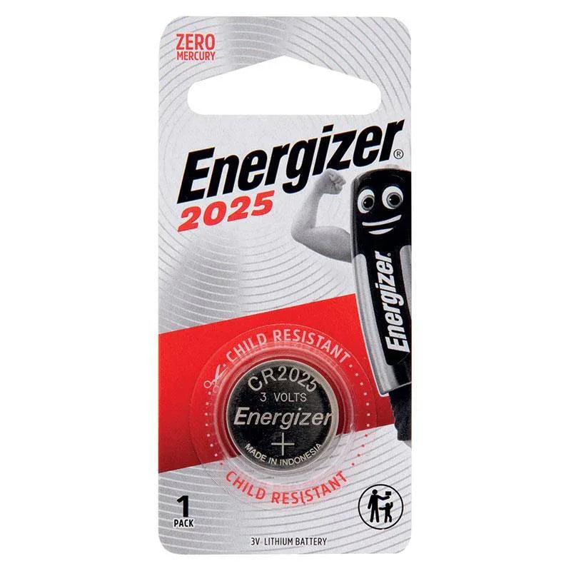 Energizer Battery - CR2025 - Robot Pi Shop