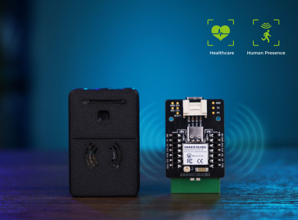 XIAO 60GHz mmWave Human Breathing and Heartbeat Sensor