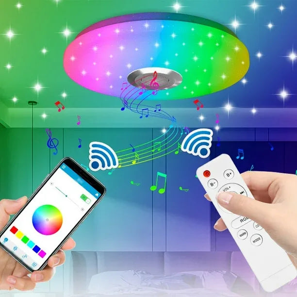 Smart Bluetooth Music Ceiling Lamp - Robot Pi Shop