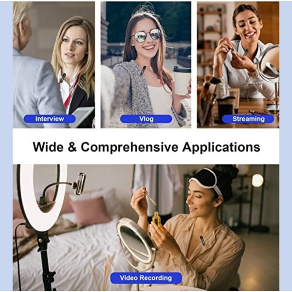 Double Wireless Microphone for Type-C