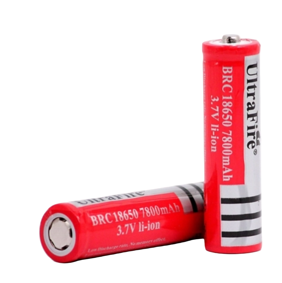 Li-ion Rechargeable Battery 18650 - 3.7v 7800 mAh