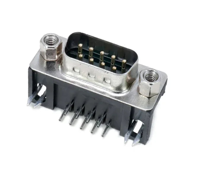 9 Pin Male Serial Connector - PCB Mount - Robot Pi Shop