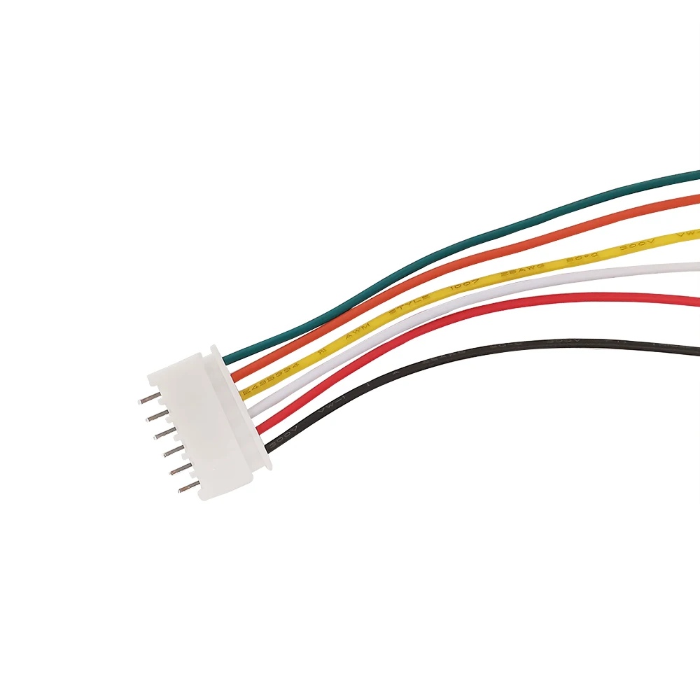 PH2.0MM Single Head Male Plug Connector 6Pins