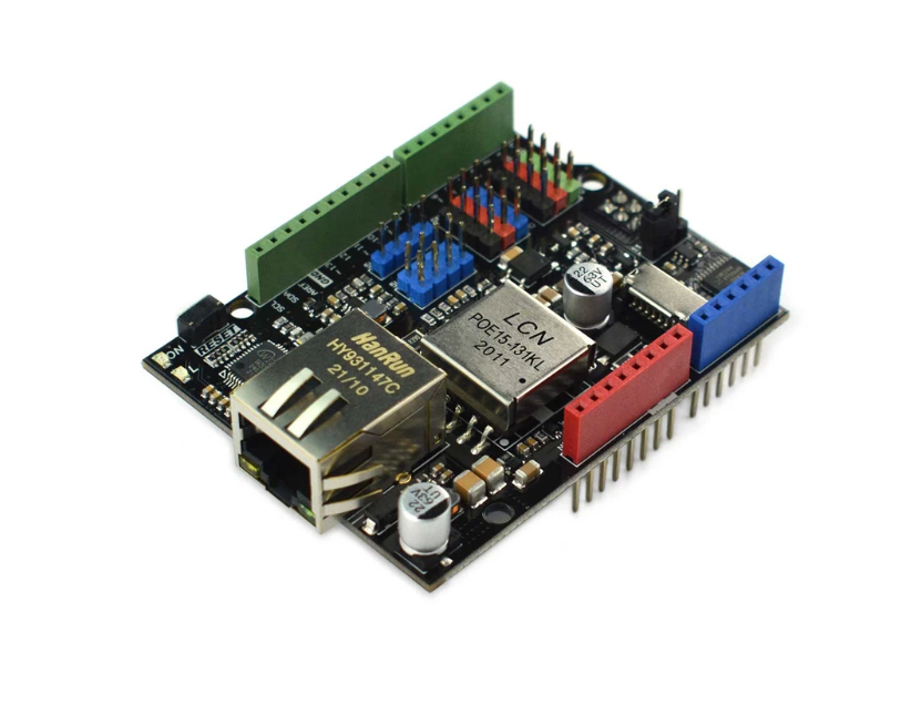 Ethernet and PoE Shield - W5500 Chipset