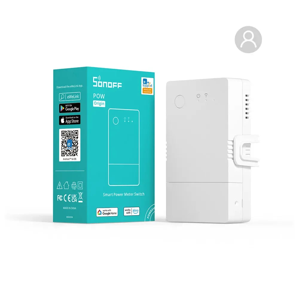 SONOFF POW Origin Smart Power Meter Switch 16A - Robot Pi Shop