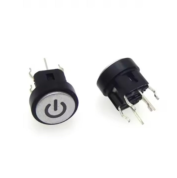 Push Button Switch Led Light Power Symbol