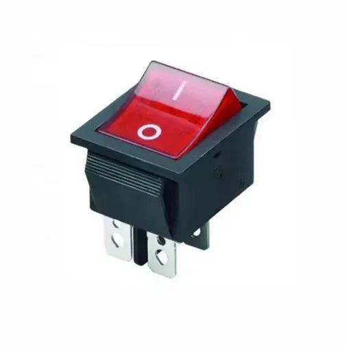 KCD4-202 Red Light Switch - Robot Pi Shop