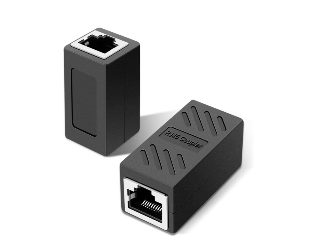 Cat6 RJ45 Female-to-Female LAN Cable Extension Adapter