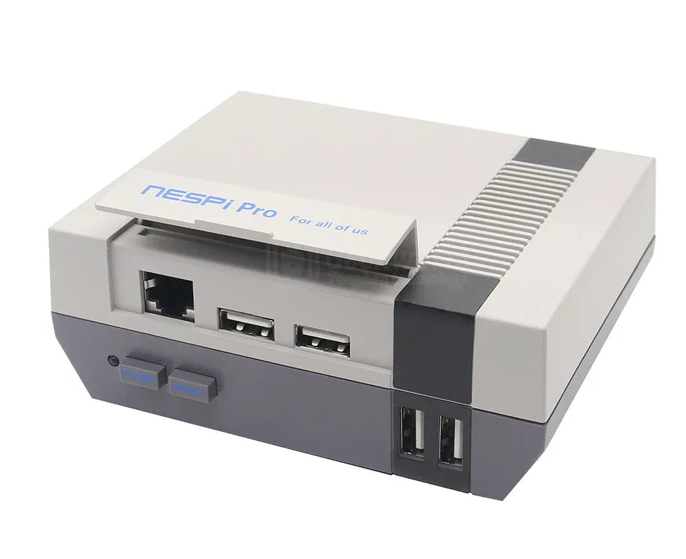 Raspberry Pi NESPi Pro Case with RTC - Robot Pi Shop