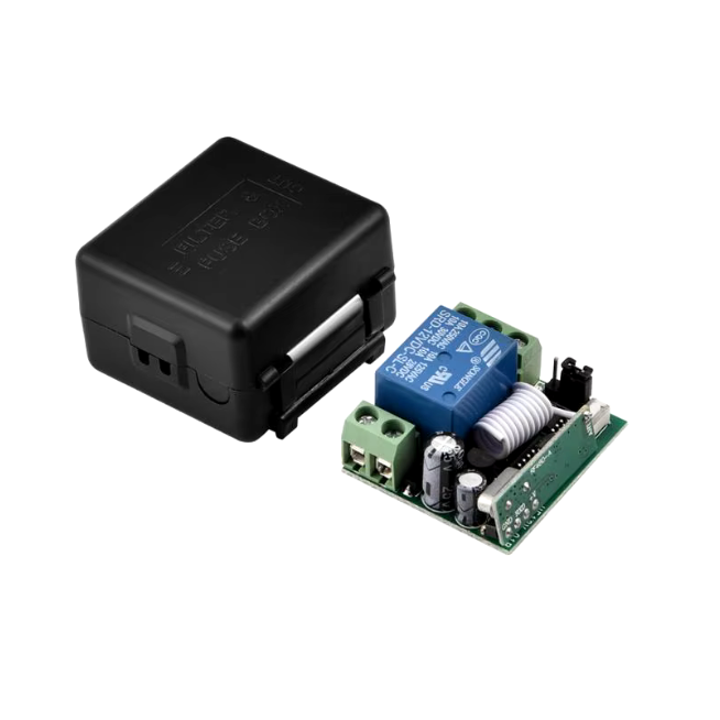 DC 12V Single Channel Relay Module RF Wireless Switch Receiver + Remote Control Transmitter