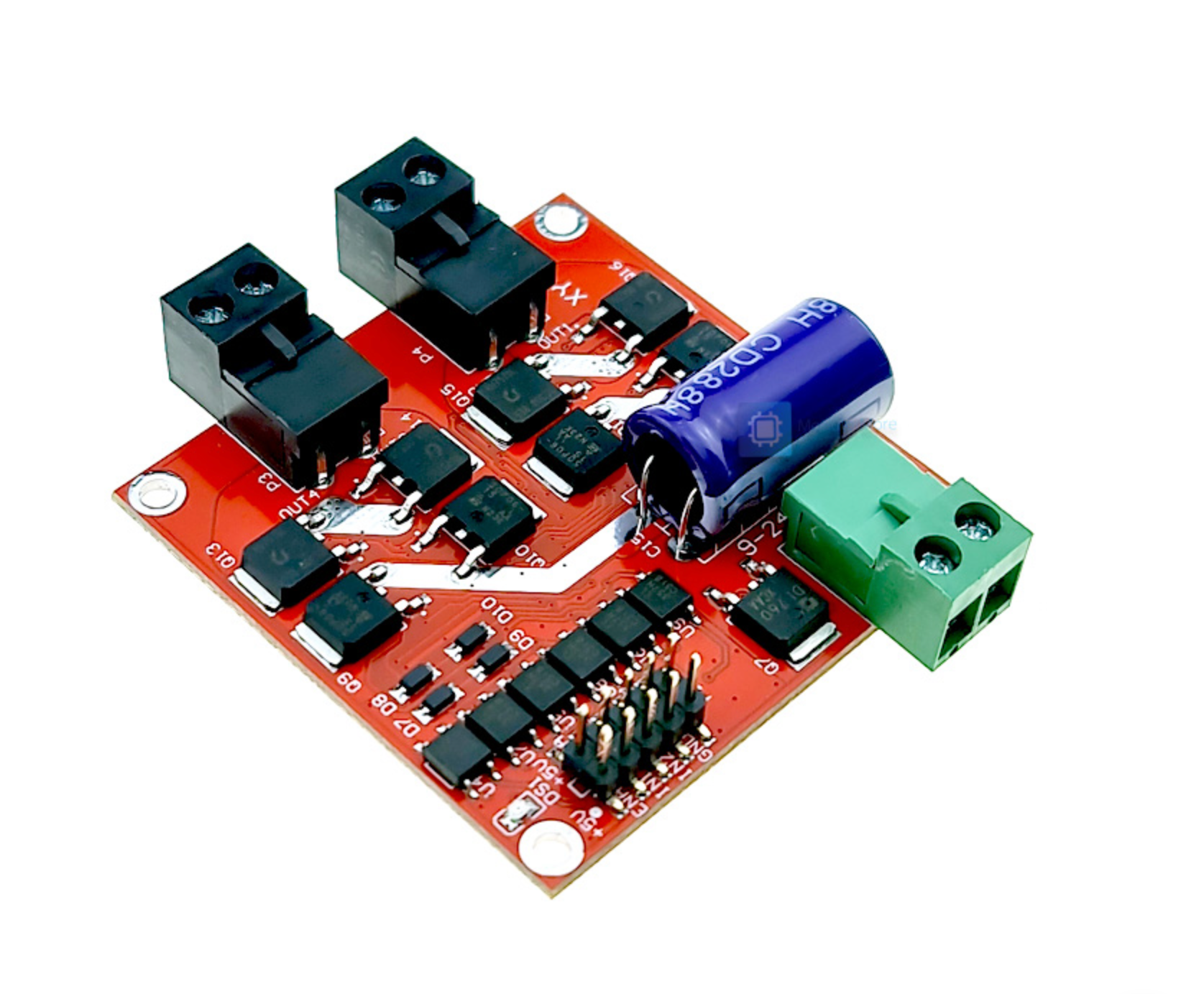 XY160D Dual DC Motor Drive 12V/24V 7A 160W PWM Speed