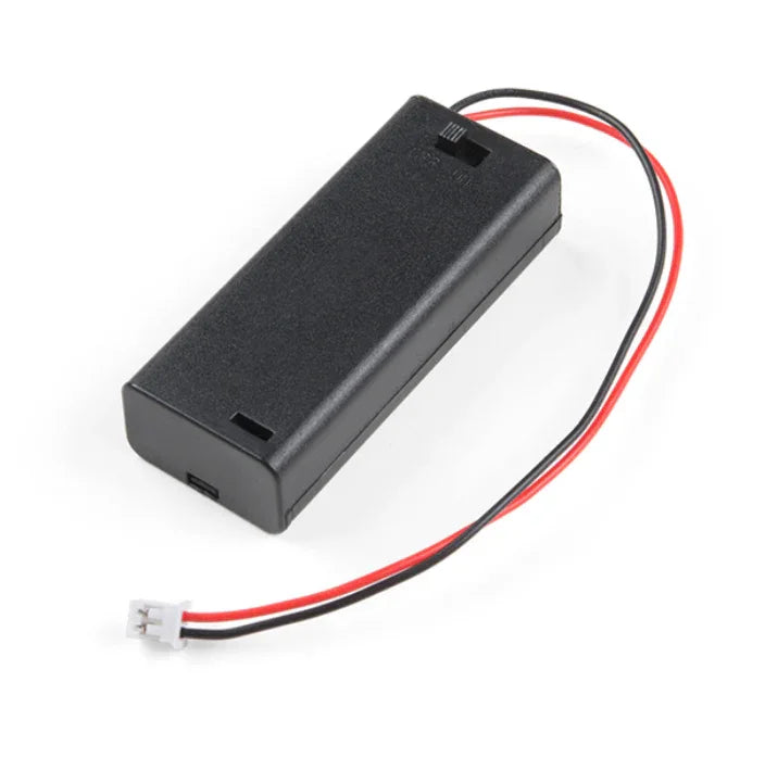 Battery Holder - 2xAAA with JST-PH connector - Robot Pi Shop