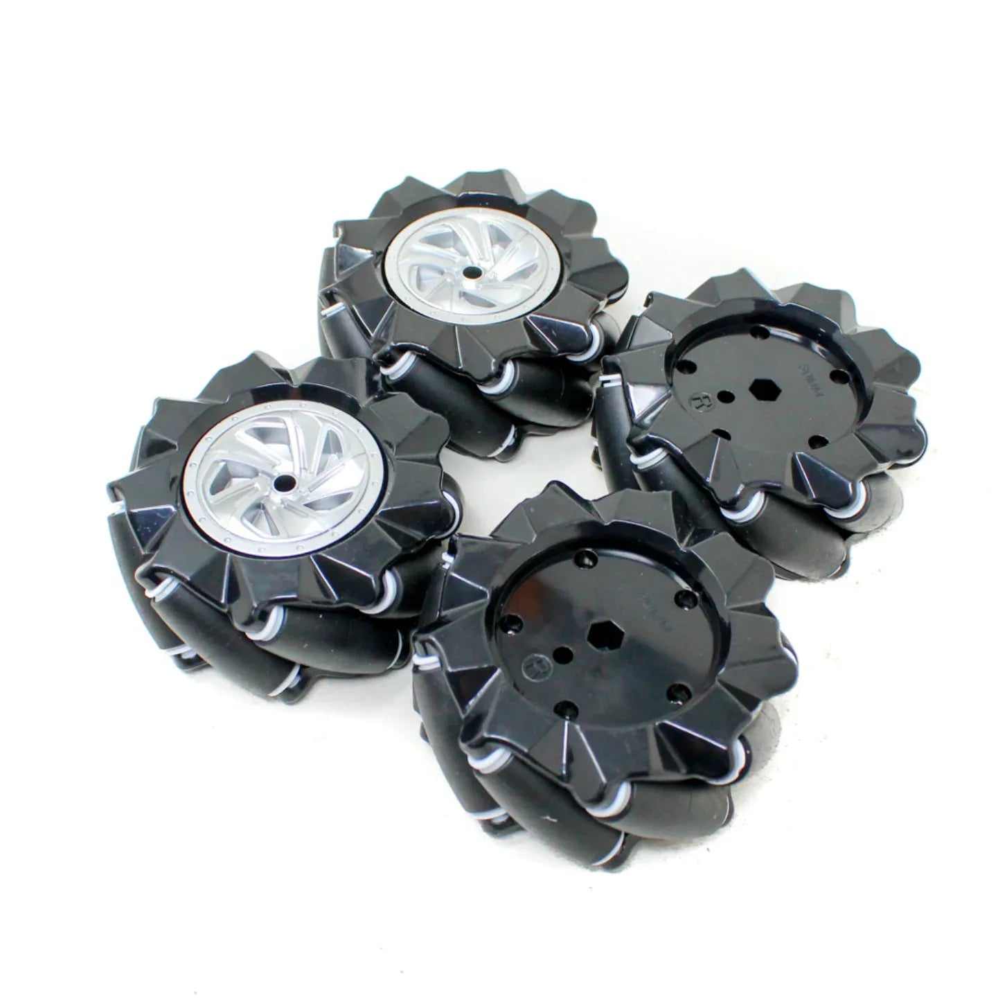 80mm-A Mecanum Wheel Compatible with 6.7mm Coupling - Robot Pi Shop