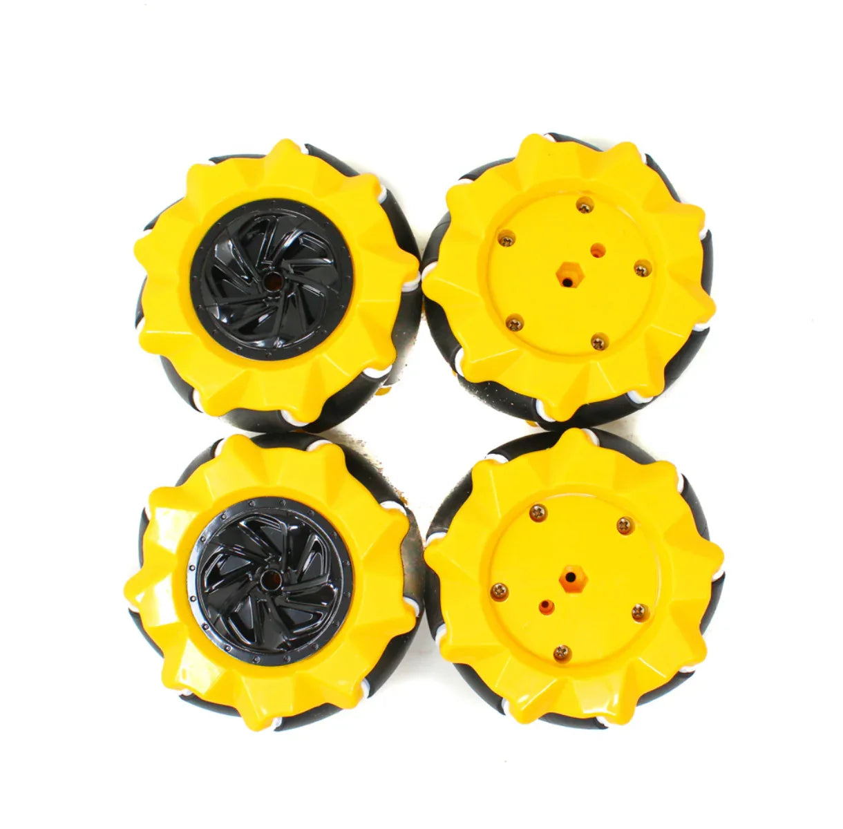 80mm-A Mecanum Wheel Compatible with 6.7mm Coupling - Robot Pi Shop