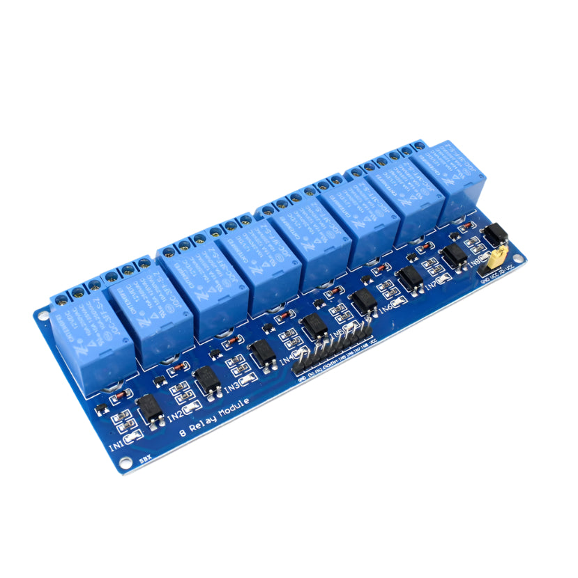 8 Channel 12V Relay Module with light coupling
