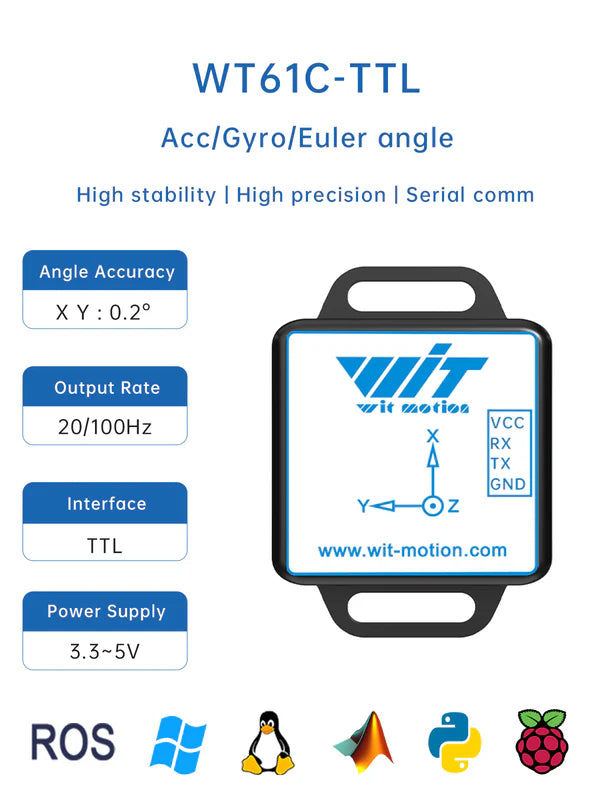 Serial 6-Axis Accelerometer