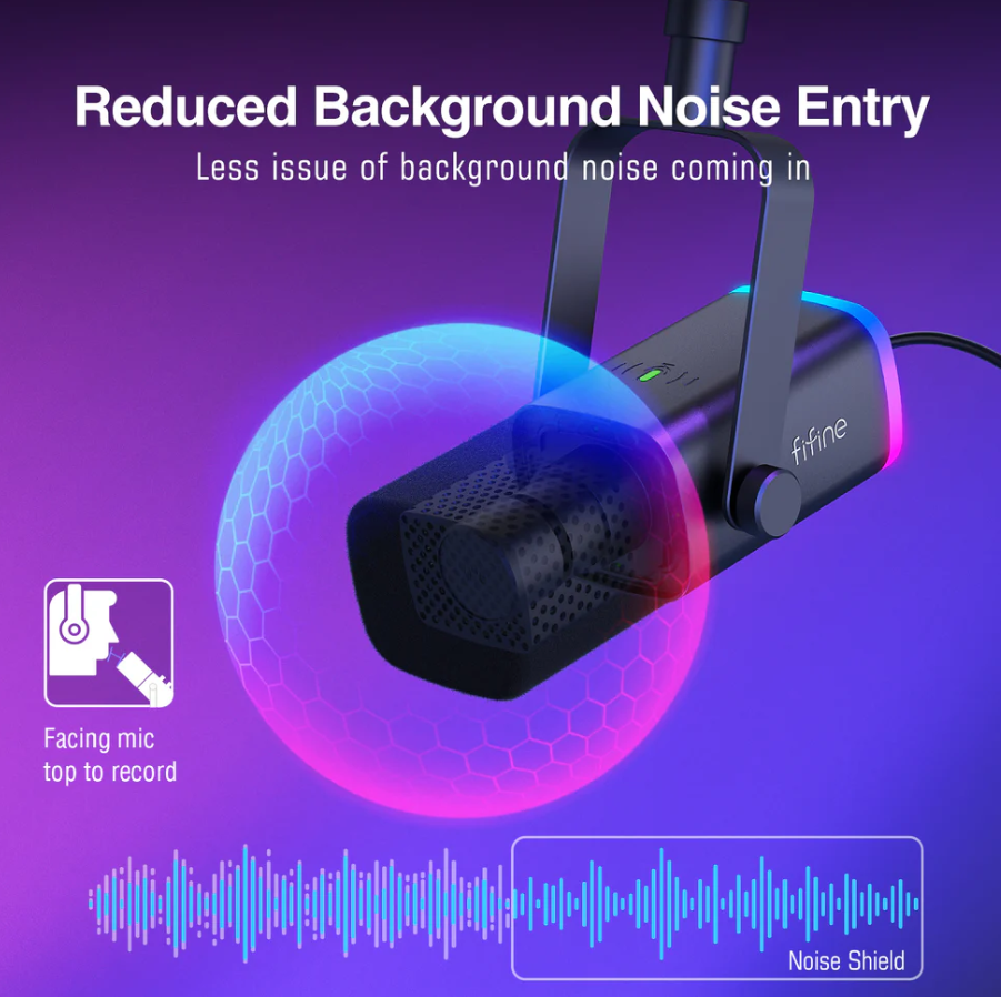 FIFINE AmpliGame SC3 and AM8T Complete Gaming Audio Kit