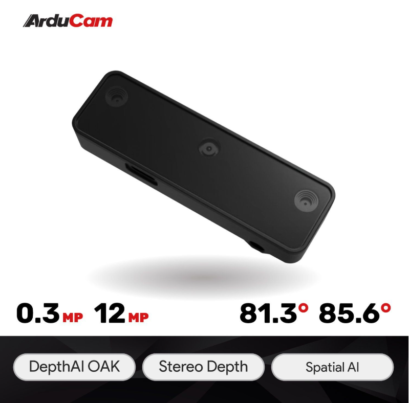 OAK-D-Lite: OV7251×2 and IMX214 and Intel Movidius Myriad X for Depth AI OAK