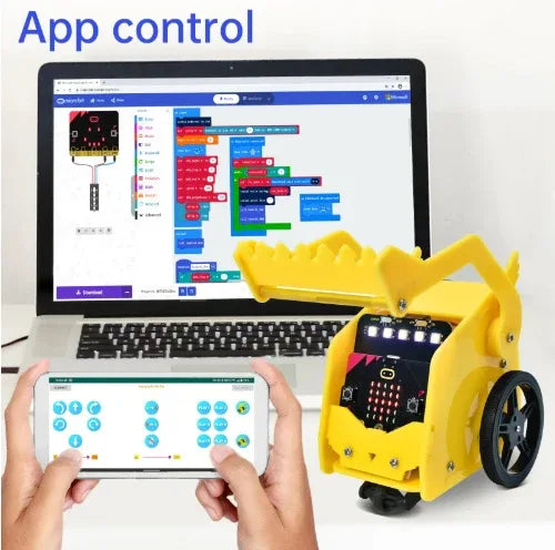 Bit Box Car Keyestudio Micro Bit V2 Desk Bit Small Robot Smart Car – Robot Pi Shop