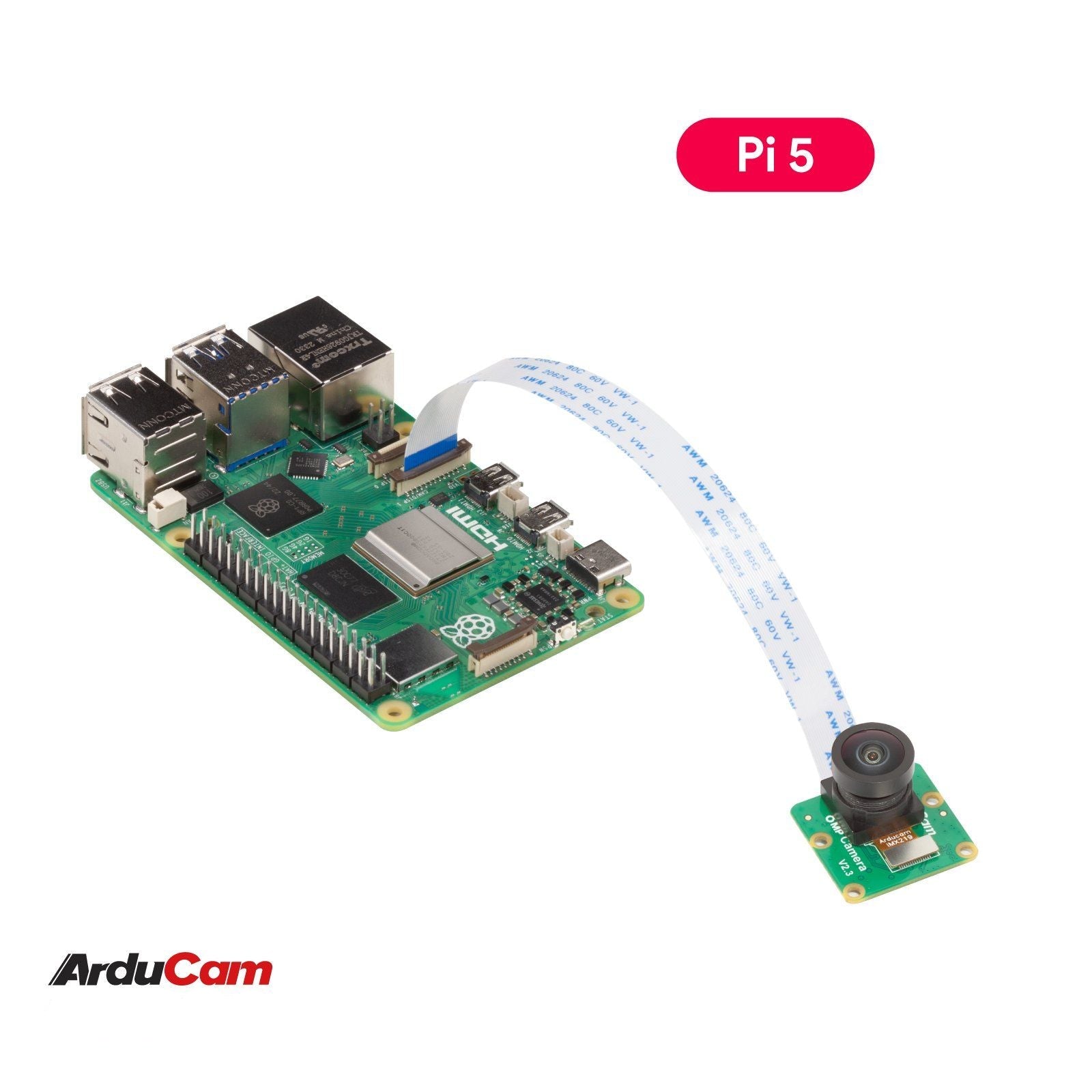 8MP IMX219 175 Degree Ultra Wide Angle Raspberry Pi Camera Module