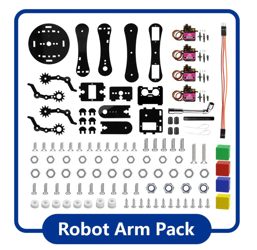 ACEBOTT ESP32 5-DOF Robot Arm Kit Expansion Pack