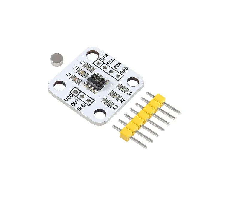 AS5600 12bit Magnetic Angle Sensor Encoder Module - Robot Pi Shop