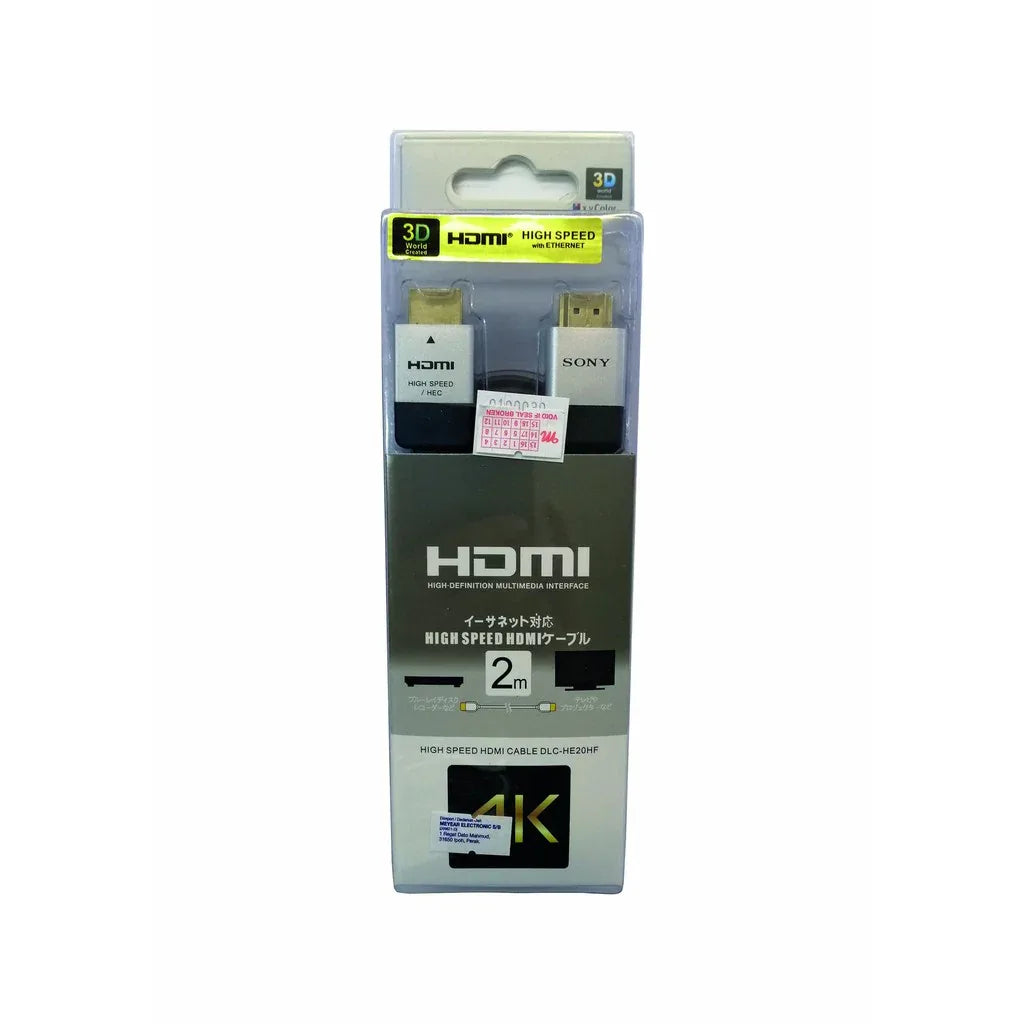 2 Meter HDMI Cable - HDMI® 1.4 - Robot Pi Shop