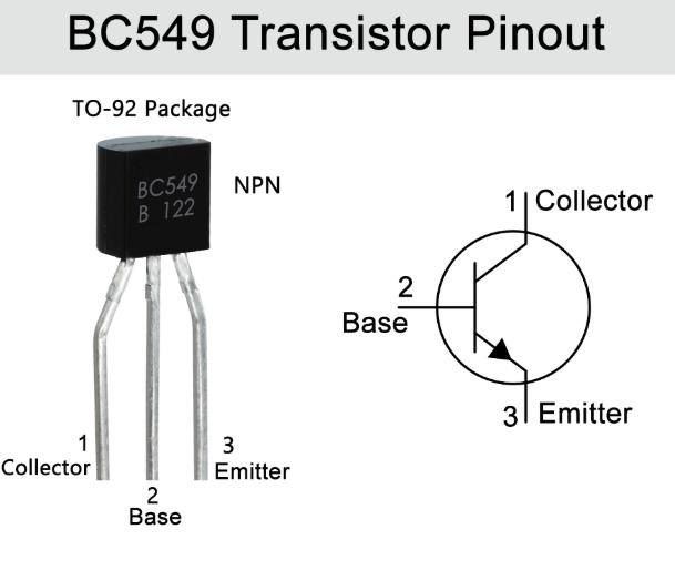 P49 Transistor BC549 Transistor – Robot Pi Shop