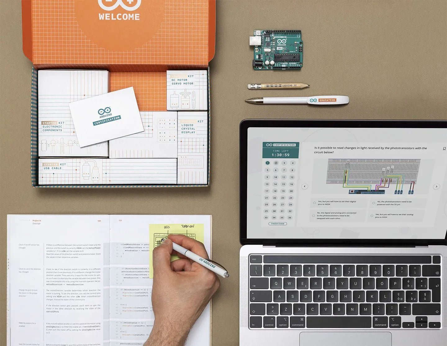 ARDUINO® Fundamentals Bundle - Robot Pi Shop