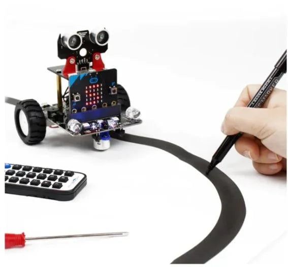 Micro Bit Racing Robota Micro:Bit Smart Robot Car Bitbot – Robot Pi Shop