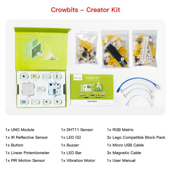 12-in-1 Crowbits-Creator Kit
